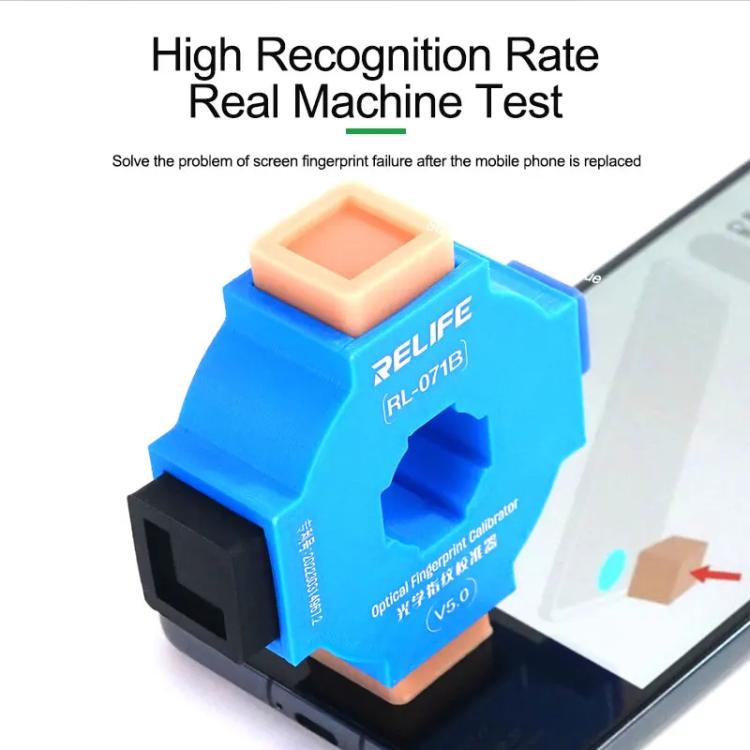 RELIFE RL-071B 4 In 1 Optical Fingerprint Calibrator Cell Phone Under Screen Fingerprint Correction Tool