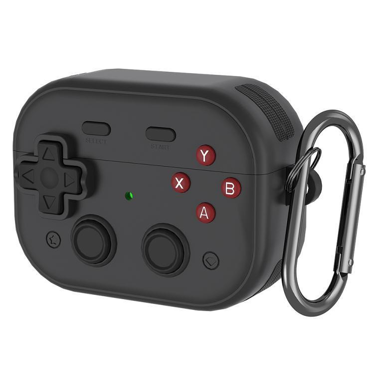 For AirPods Pro 2 Earbuds Cover Retro Game Console Protective Case with Lock Design