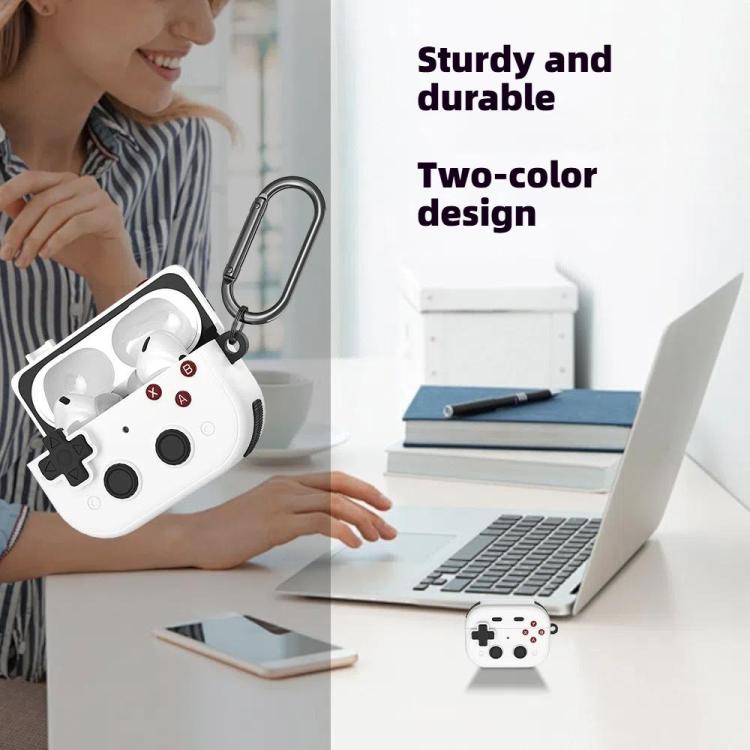 For AirPods 3  Earbuds Cover Retro Game Console Protective Case with Lock Design
