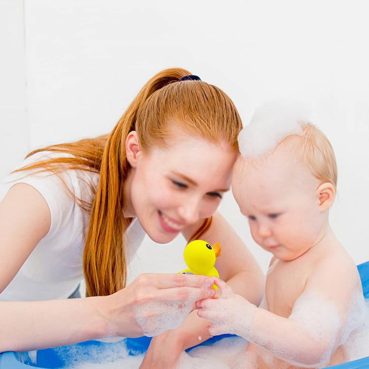 LED Digital Display Little Yellow Duck Electronic Thermometer Baby Bathtub Water Thermometer - AF-024