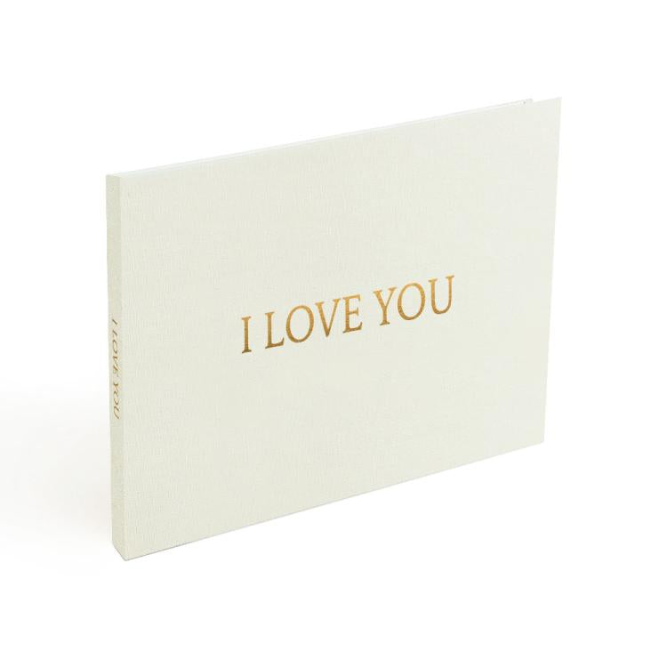 7 Inch IPS Display Multifunctional Commercial Wedding Video Invitation Linen Bound Video Album, Style: I LOVE YOU