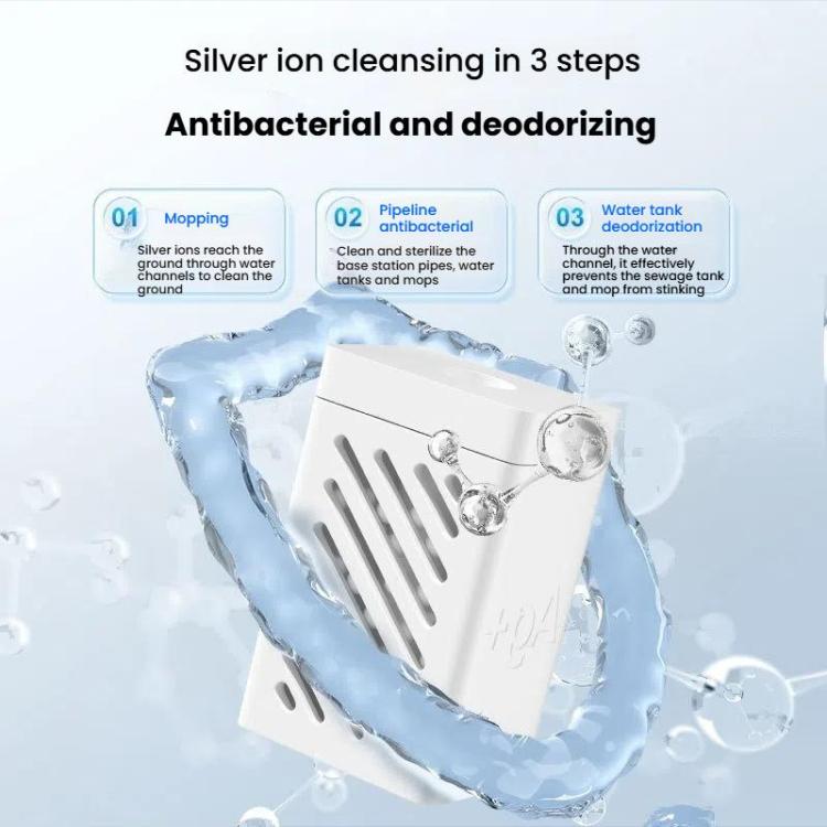 Ag+ Sterilization Module Silver Ion Accessories For Dreame X10 / S10 / W10 / S20 / X20 - White