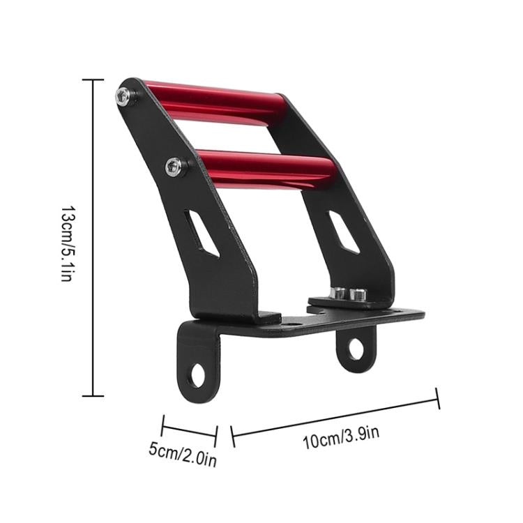 For KUGOO M4 Electric Scooter Rear Foot Support Handle Bar Rear Bracket Accessories - Black
