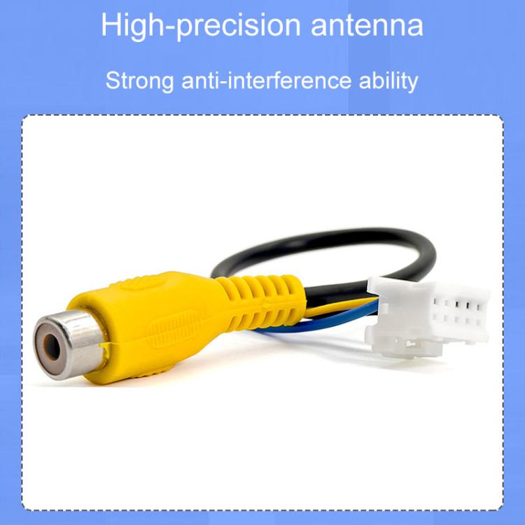 4pcs / Set Palminfo Car Navigation Universal Power Cord GPS Antenna 4Pin 6Pin USB Cable Reversing Rear View Wire