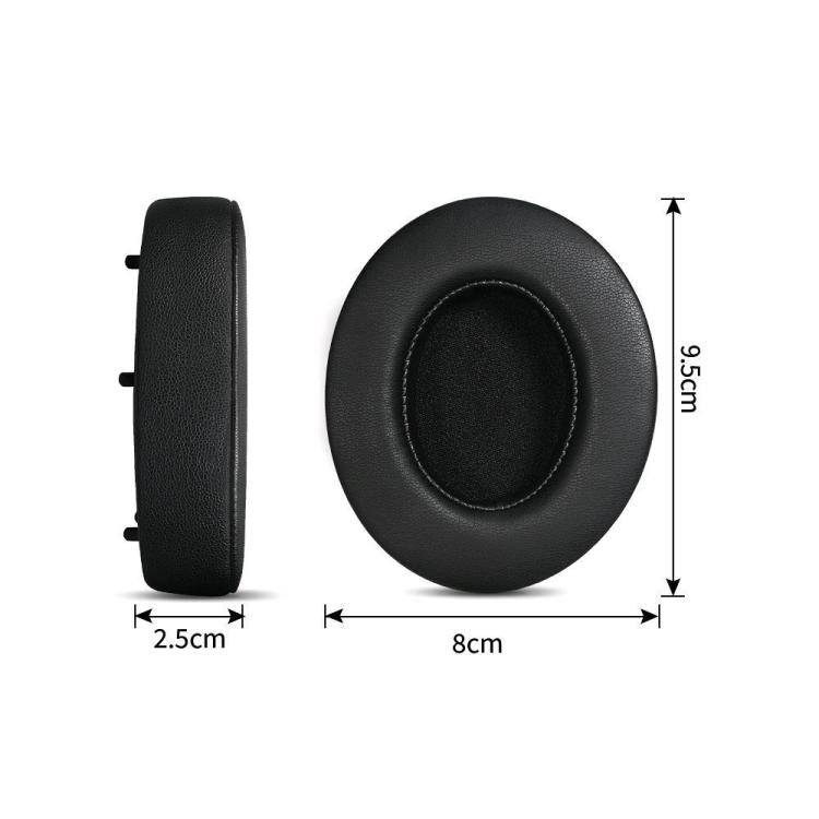 For iKF T1 / T1 Pro Headphone 1pair Earpads Earmuffs Sponge Cover - Black