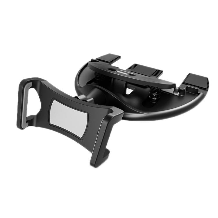 Car CD Slot Navigation Mobile Phone Holder, Color: Clip Type Gray