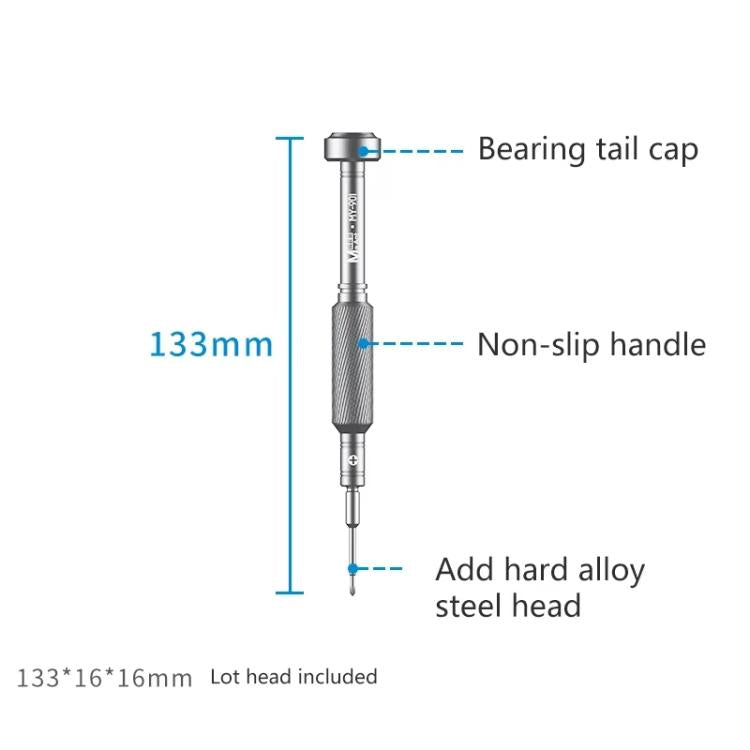MaAnt MY-901 High-precision Screwdriver Mobile Phone Repair Disassembly Tools, Style: Five Star