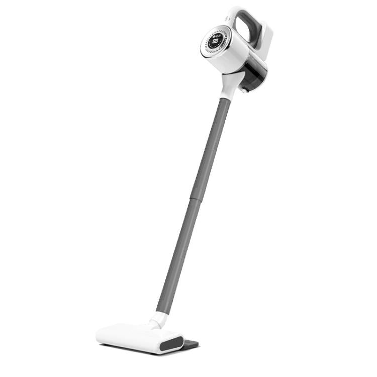 15000Pa Wireless Handheld Vacuum Cleaner Household Large Suction Mite Dusting Mopping Machine - Gray White