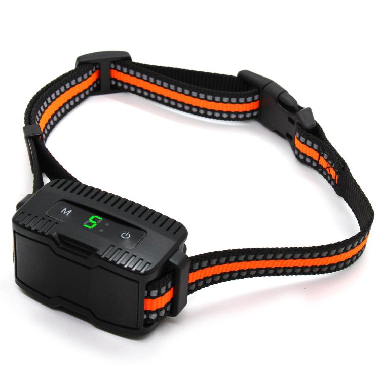 Anti-Barking Dog Collar Pet Remote Control Training Barking Control Device - Black