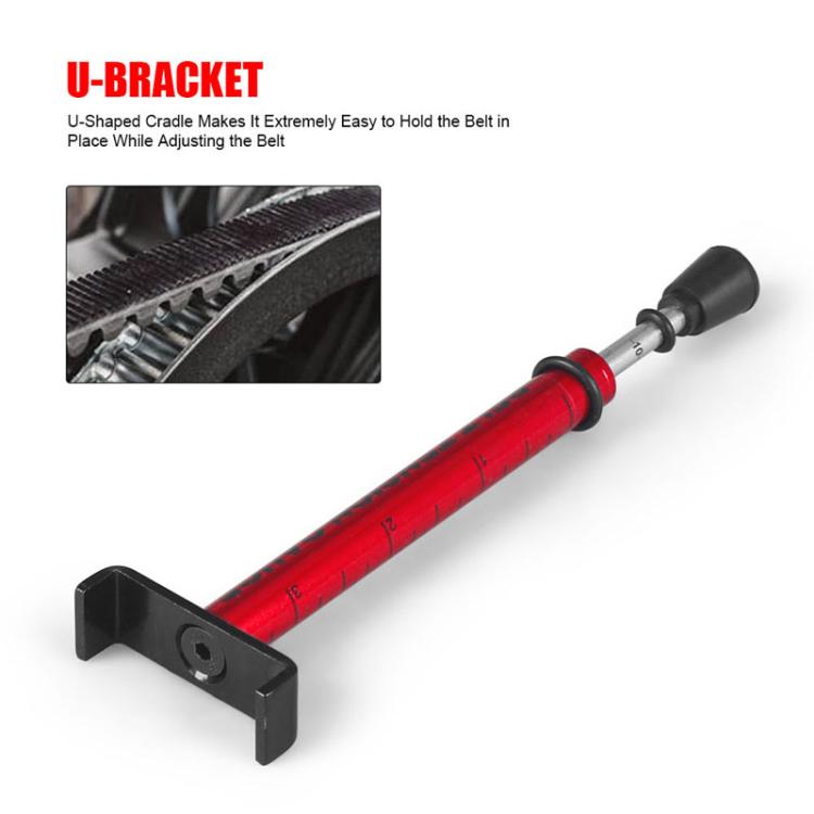 Motorcycle Belt Tension Test Tool For Belt Replacement / Adjustment Or Wheel Repair