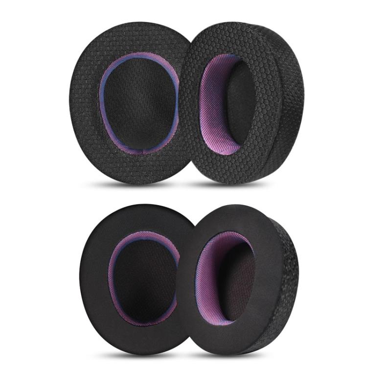 For SteelSeries Arctis Nova Pro 1 / 3 / 7 Headphone 1pair Earpads Earmuffs Sponge Cover Wireless Weaving