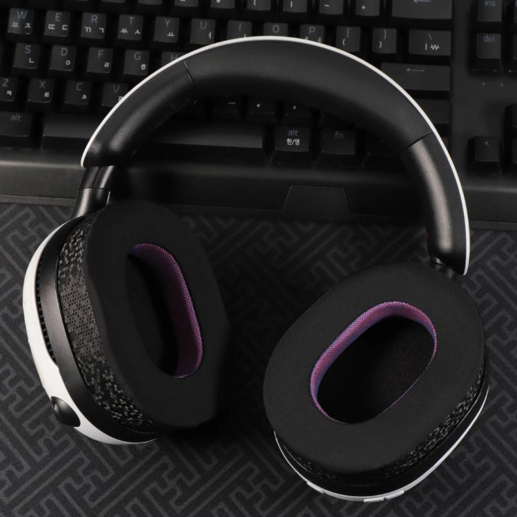 For SteelSeries Arctis Nova Pro 1 / 3 / 7 Headphone 1pair Earpads Earmuffs Sponge Cover Wired Ice Feeling