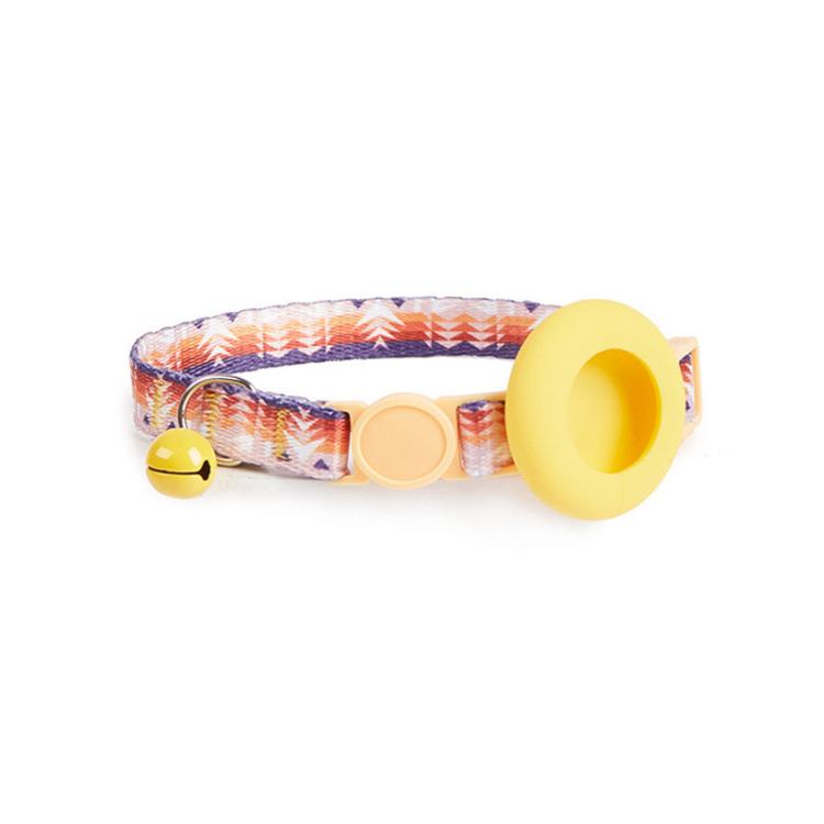 For AirTag 2nd Gen / AirTag 1st Gen Tracker Protective Case Cat Collar GPS Locator Protective Case With Bell