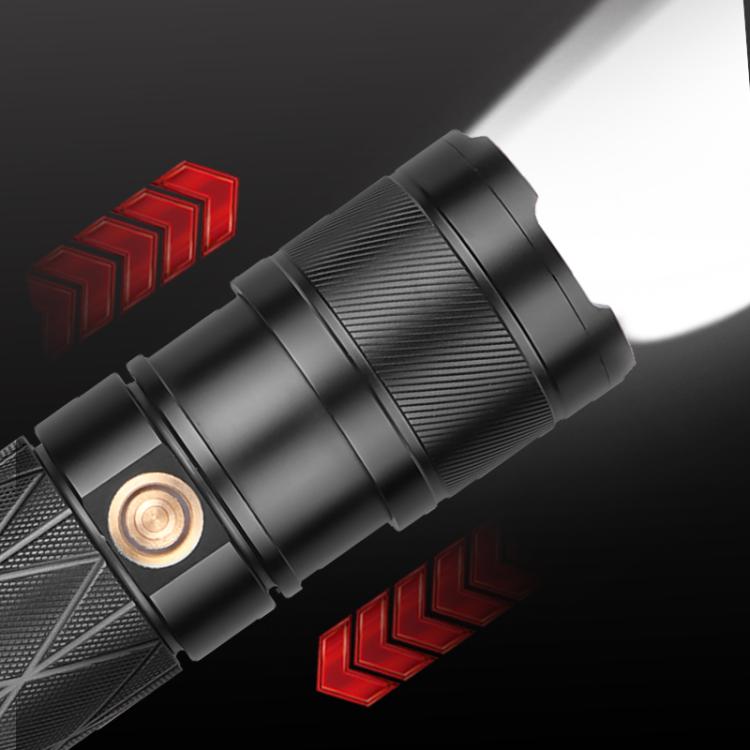 Mini Outdoor Long-Range Strong Light LED Flashlight, Specification: XHP90