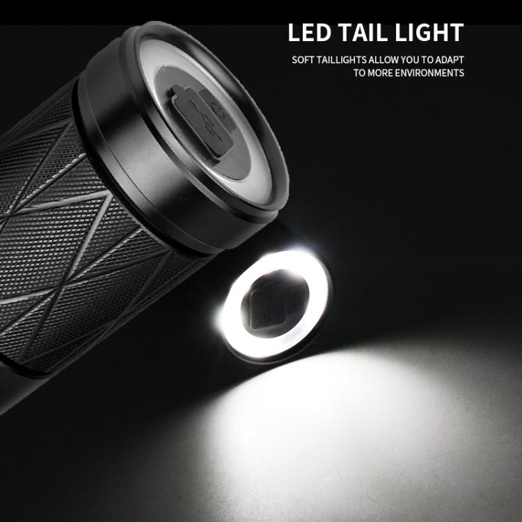 Mini Outdoor Long-Range Strong Light LED Flashlight, Specification: XHP90