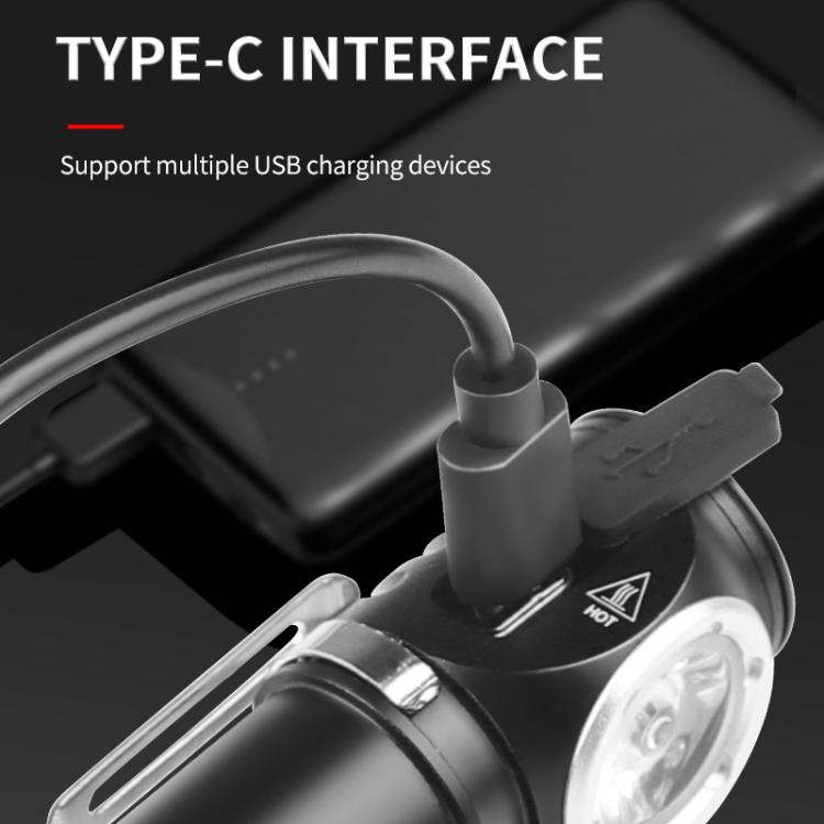 LED Flashlight Rechargeable Portable Multifunctional With Magnetic Headlight - 6603