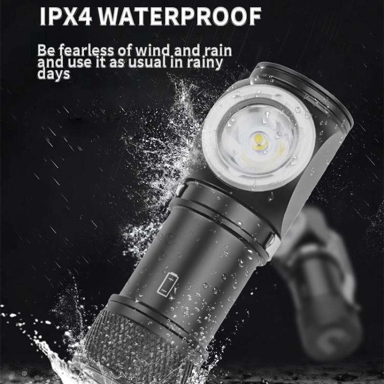 LED Flashlight Rechargeable Portable Multifunctional With Magnetic Headlight - 6603