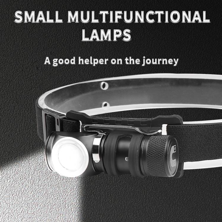 LED Flashlight Rechargeable Portable Multifunctional With Magnetic Headlight - 6603