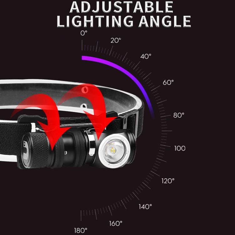 LED Flashlight Rechargeable Portable Multifunctional With Magnetic Headlight - 6603