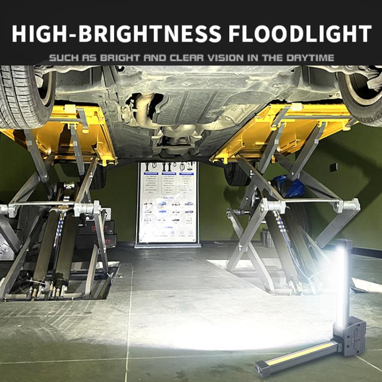 Double-Sided COB 90-Degree Folding Work Light Magnet With Hook Maintenance Light - FT32