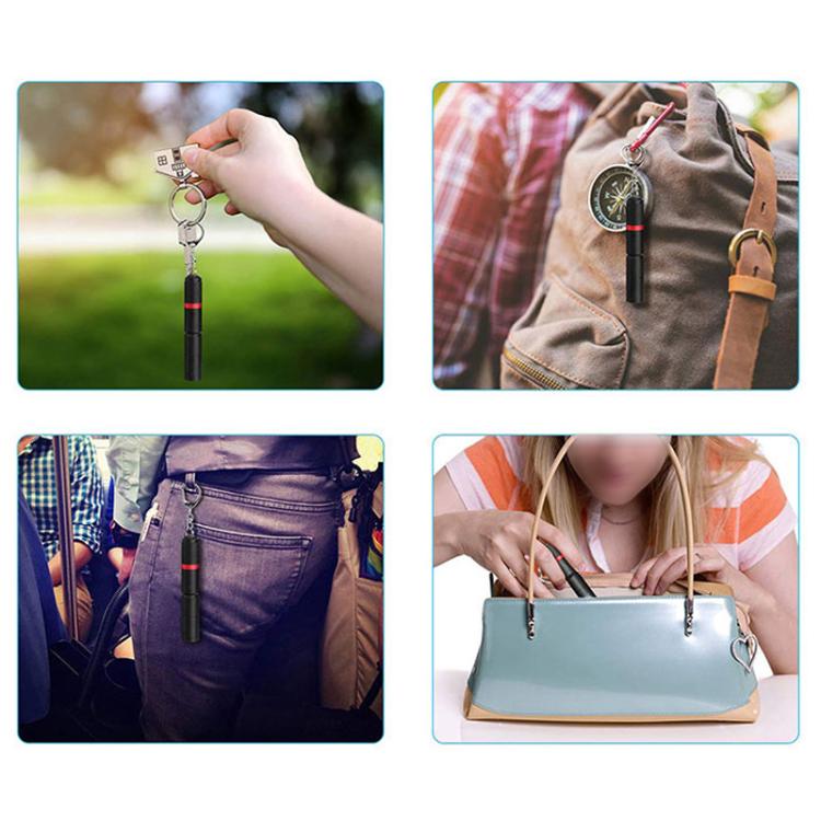 Mini Outdoor Portable XPE Fixed Focus LED Flashlight, Size: Large