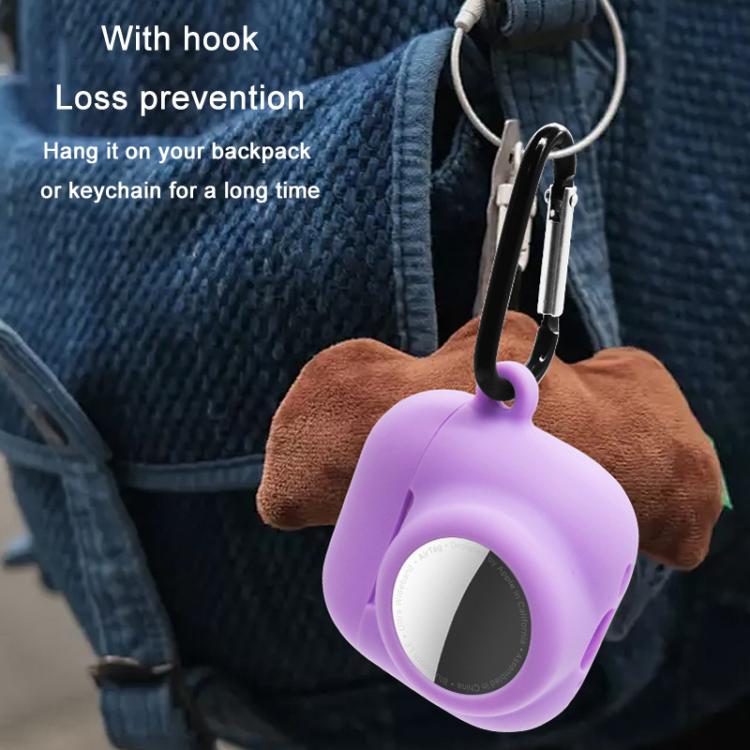 For AirPods 4 / AirTag 2 In 1 Silicone Earphone Protective Case Full Cover Anti-scratch Case