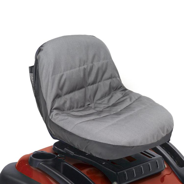 50x35x40cm Tractor Lawn Mower Oxford Cloth Seat Cover - Gray