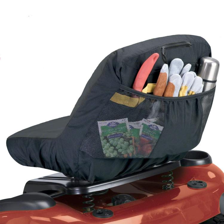 50x35x40cm Tractor Lawn Mower Oxford Cloth Seat Cover - Gray