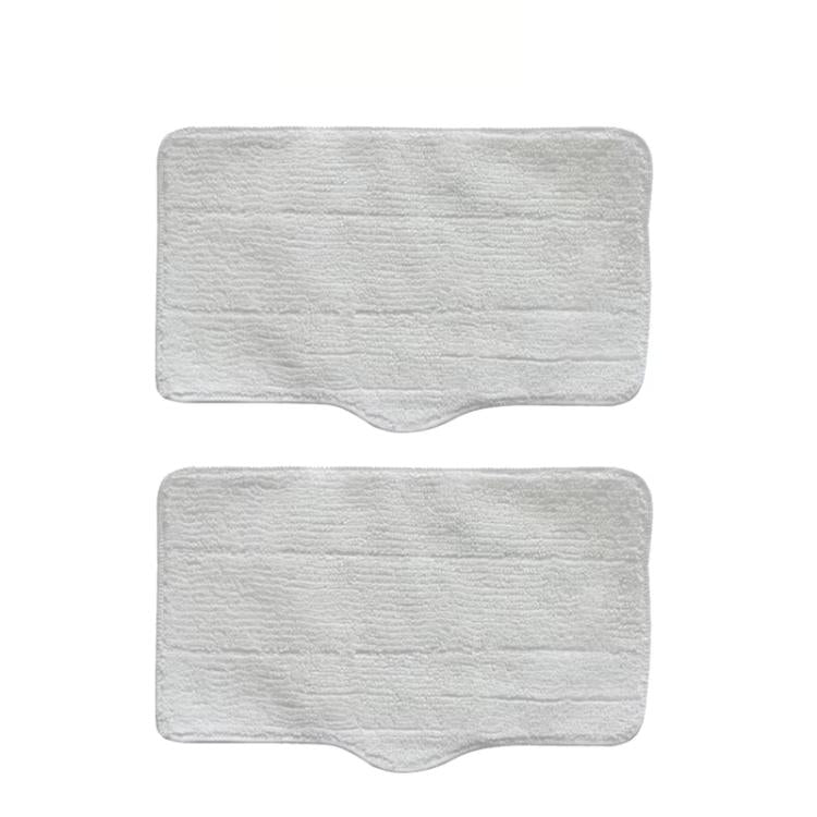 2pcs /pack Rag Mop Pad for XiaoMi Deerma Steam Mop ZQ610 ZQ600 ZQ100 - White