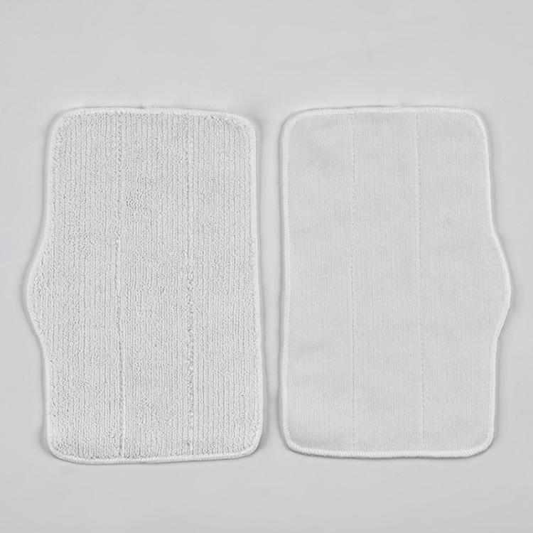 2pcs /pack Rag Mop Pad for XiaoMi Deerma Steam Mop ZQ610 ZQ600 ZQ100 - White
