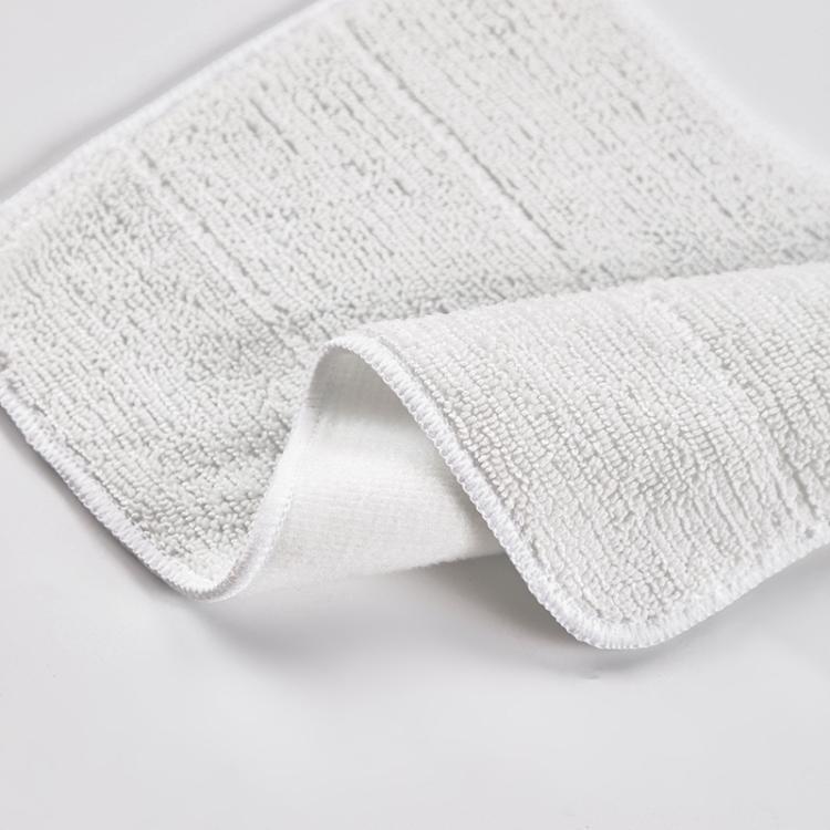 2pcs /pack Rag Mop Pad for XiaoMi Deerma Steam Mop ZQ610 ZQ600 ZQ100 - White