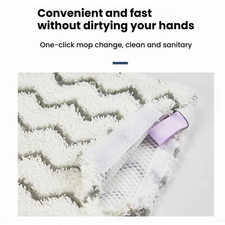 2pcs /Pack Rag Mop Pad for Shark Steam Pocket Mop S3501 S3901 S3550 S3601 - White