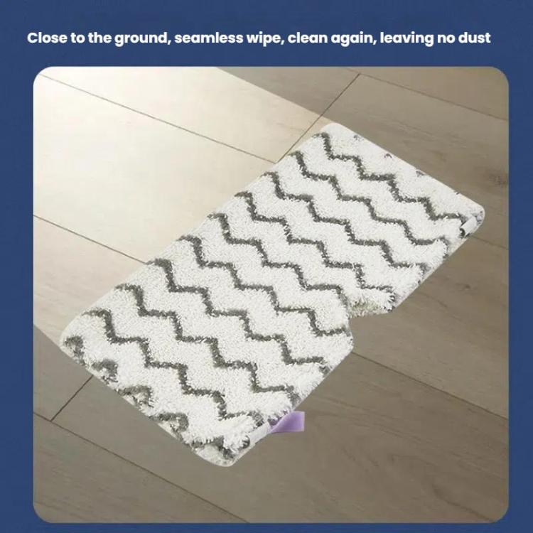2pcs /Pack Rag Mop Pad for Shark Steam Pocket Mop S3501 S3901 S3550 S3601 - White