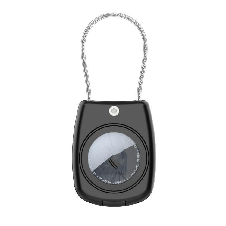 For AirTag 2nd Gen / AirTag 1st Gen Waterproof Case With Stainless Steel Rope Safety Lock Protective Shell