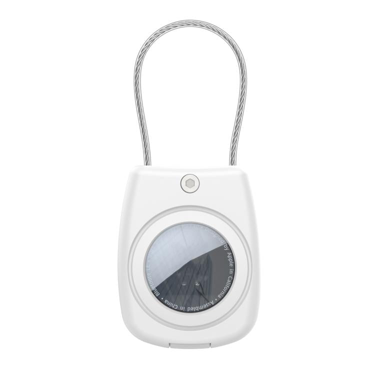 For AirTag 2nd Gen / AirTag 1st Gen Waterproof Case With Stainless Steel Rope Safety Lock Protective Shell