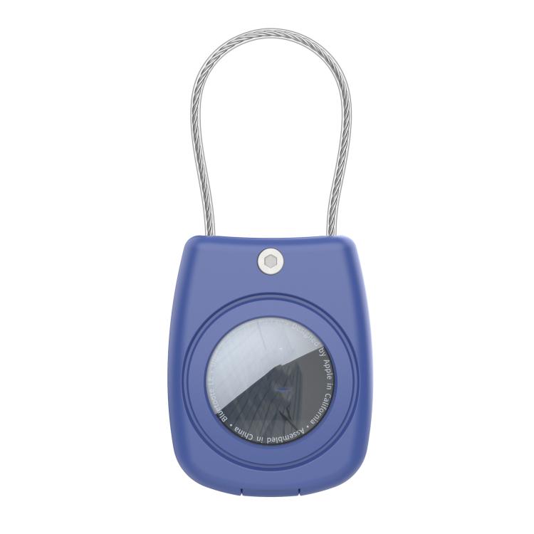 For AirTag 2nd Gen / AirTag 1st Gen Waterproof Case With Stainless Steel Rope Safety Lock Protective Shell