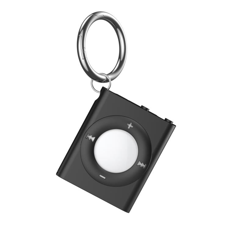 For AirTag 2nd Gen / AirTag 1st Gen Locator MP3 Style Protective Cover With Keychain