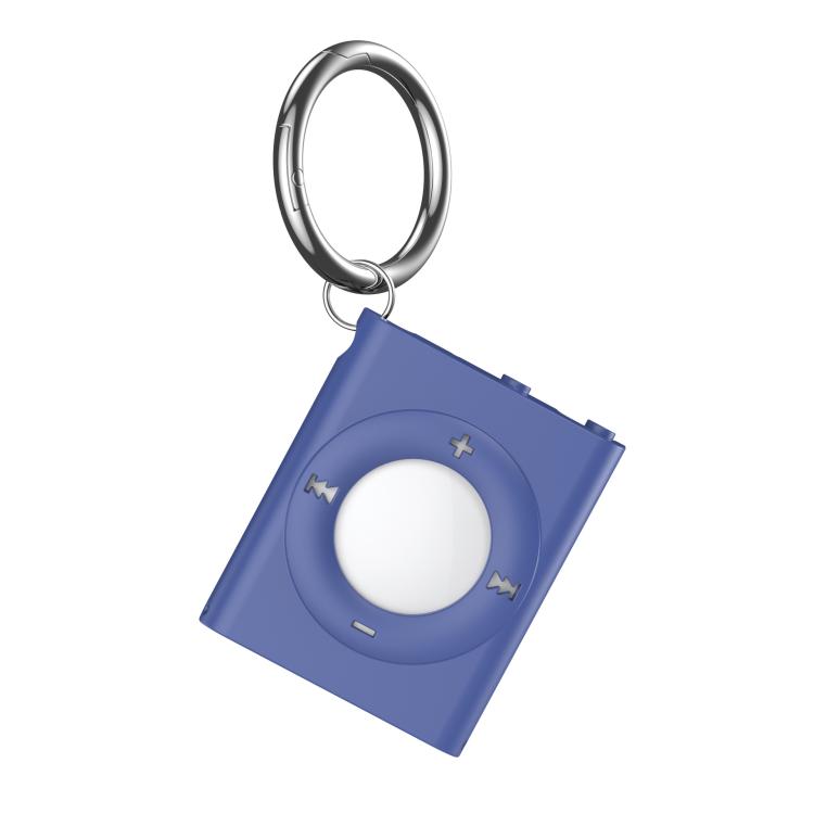 For AirTag 2nd Gen / AirTag 1st Gen Locator MP3 Style Protective Cover With Keychain