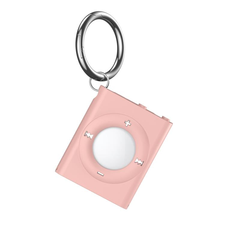 For AirTag 2nd Gen / AirTag 1st Gen Locator MP3 Style Protective Cover With Keychain