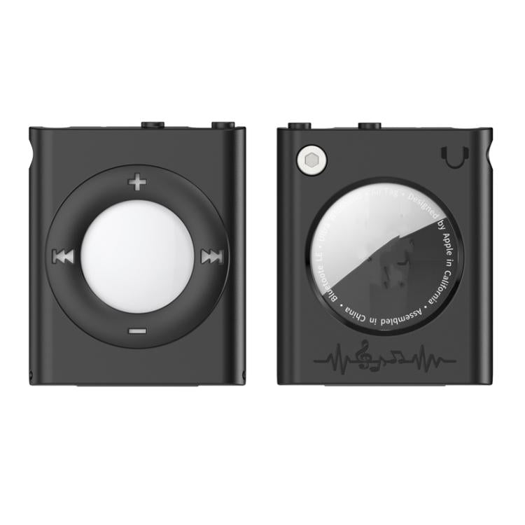 For AirTag 2nd Gen / AirTag 1st Gen Locator MP3 Style Protective Cover With Keychain