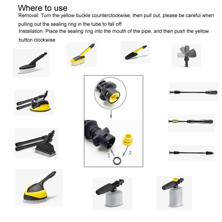 24pcs / Set For Karcher K2 / K3 / K4 / K5 / K6 / K7 High Pressure Washer O-Shape Sealing Ring