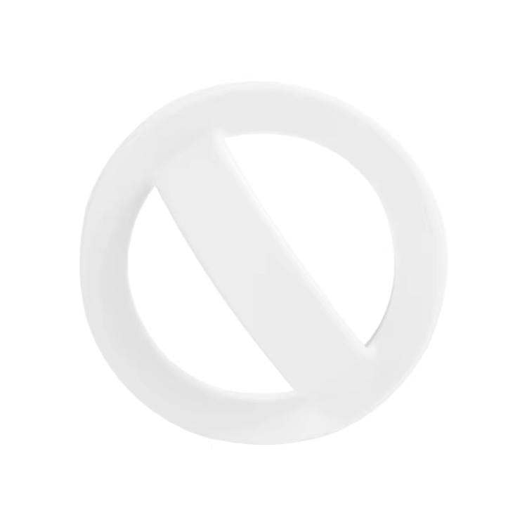 For IPhone/Huawei/Xiaomi Phone Holder Liquid Silicone Magsafe Finger Ring Clip Holder, Color: White