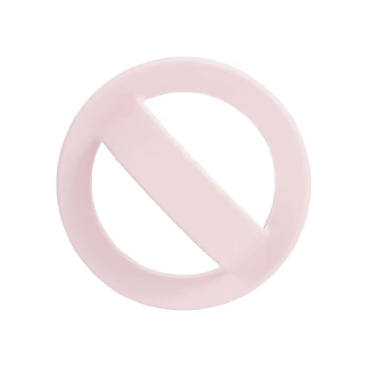 For IPhone/Huawei/Xiaomi Phone Holder Liquid Silicone Magsafe Finger Ring Clip Holder, Color: Pink