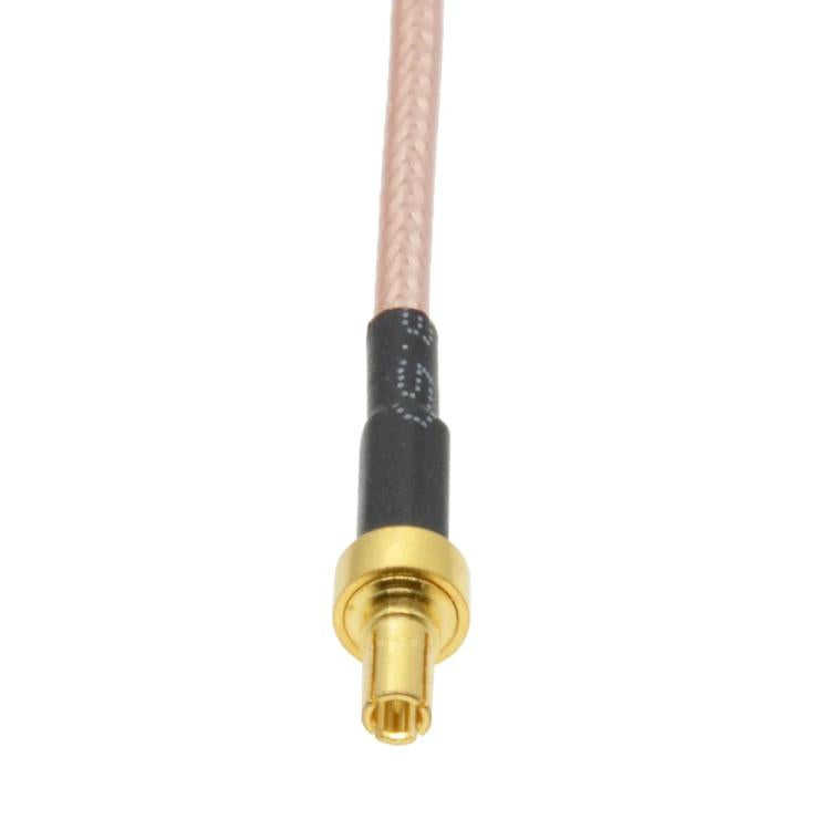 50cm F Male To CRC9 Male Coaxial RF Cable RG316 Jumper Cable