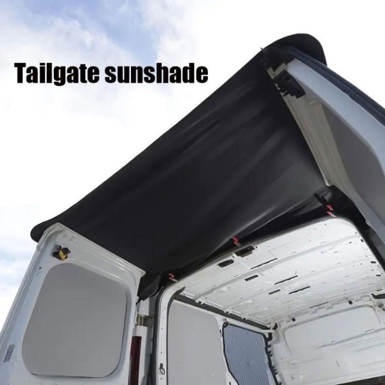 176 x 114cm Thickened Waterproof Sunshade Oxford Cloth RV Tailgate Sunshade Cover For Ford Transit Custom