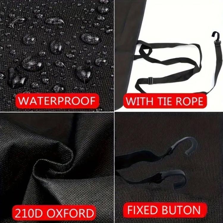 176 x 114cm Thickened Waterproof Sunshade Oxford Cloth RV Tailgate Sunshade Cover For Ford Transit Custom