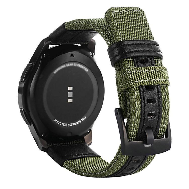 For Samsung Gear S3 Frontier / Classic Smart Quick Release Adjustable Nylon Watch Band, Size: 22mm