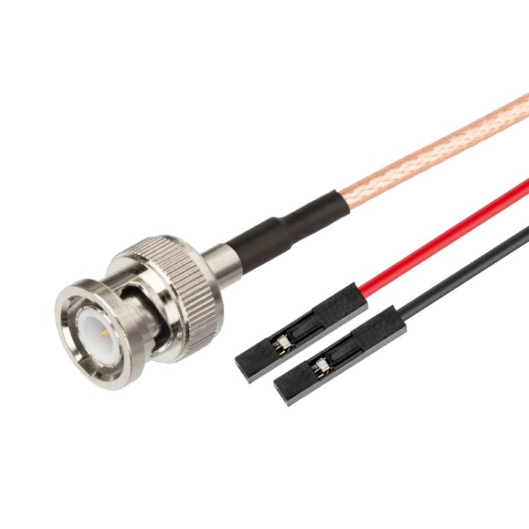BNC Male To Dual DuPont Female RG316 RF Test Extension Adapter Cable