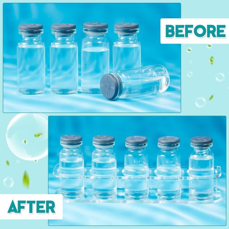 Desktop Small Bottle Acrylic Stand Storage Rack - YX148