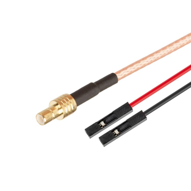 SMB Male To Dual DuPont Female RG316 RF Test Extension Adapter Cable